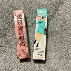 Benefit 24-HR Brow Setter and POREfessional Primer Duo